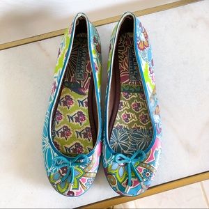 Sperry Waterproof Flats in Floral Print